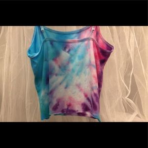 Tye dye tank top colorful